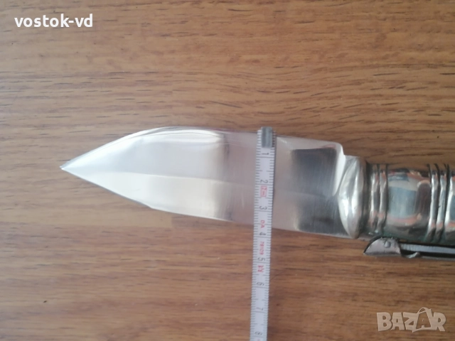 NAVAJA ALBACETE ГОЛЯМ СГЪВАЕМ ЛОВЕН НОЖ, снимка 2 - Антикварни и старинни предмети - 52939509