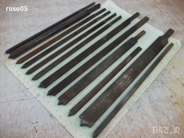 Лот от 12 бр. пили "GROBET-SWISS-VALLORBE", снимка 5 - Други инструменти - 50112997