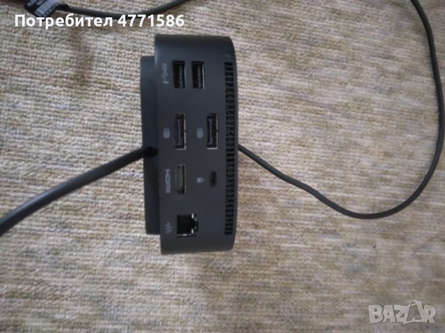 HP Universal Dock G2 (DisplayLink 4K) – като нова, снимка 4 - Лаптоп аксесоари - 53909237