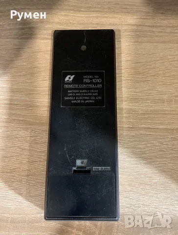 Дистанционно Sansui RS 1010, снимка 3 - Ресийвъри, усилватели, смесителни пултове - 56215060