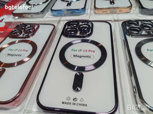Iphone 16 Pro,iphone 16 Pro Max,iPhone 16 силиконов гръб Magsafe, снимка 3 - Калъфи, кейсове - 48147548