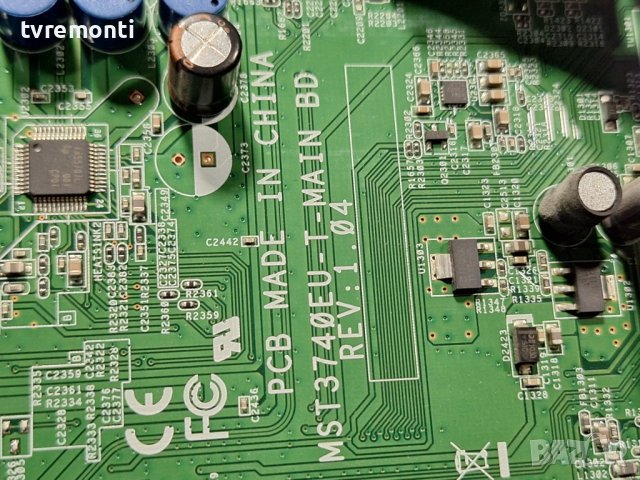 Платка MST3740EU-T MAIN BD REV:1.04 for Toshiba 26AV703G 26inc DISPLAY V260B3-L04, снимка 2 - Части и Платки - 44166485