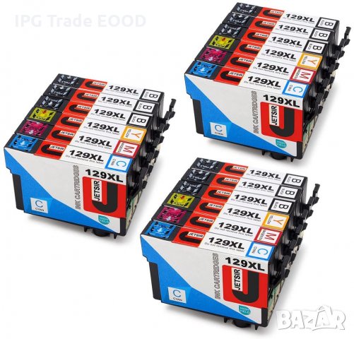 Глави за принтер 129XL T1291 T1292 T1293 T129 - Epson WorkForce WF-3520DWF WF-3530DTWF WF-3540DTWF W