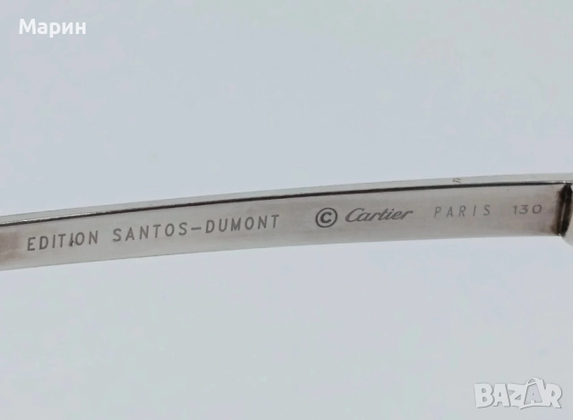 Слънчеви очила Cartier Santos-Dumont , снимка 9 - Слънчеви и диоптрични очила - 52297475
