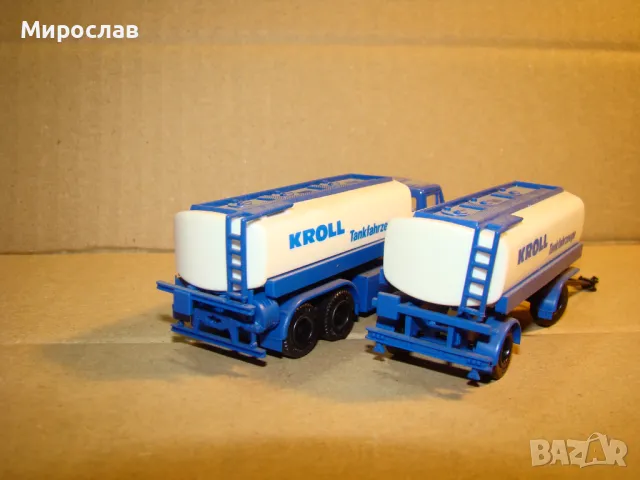 HERPA 1:87 H0 MERCEDES ТИР КАМИОН ИГРАЧКА МОДЕЛ ЦИСТЕРНА, снимка 7 - Колекции - 48268724