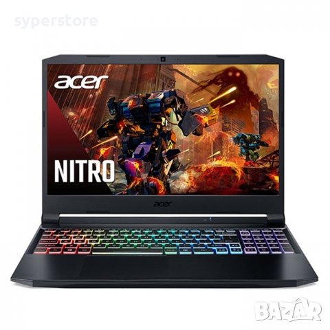 Геймърски лаптоп ACER Nitro AN515-56-54EA, 15.6 инча, NVIDIA GeForce GTX 1650, RAM-8GB,SS300054