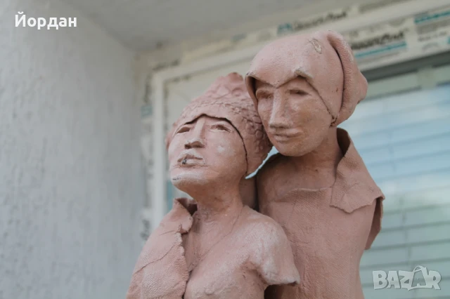 Стара европейска скулптура от метал, снимка 7 - Други ценни предмети - 50897086