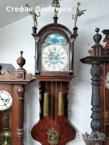 Голям работещ механичен Фризийски часовник , снимка 1 - Антикварни и старинни предмети - 39711184