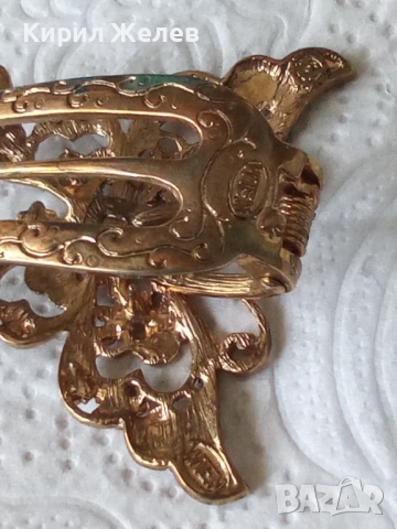 Метална шнола за коса голяма 52621, снимка 7 - Аксесоари за коса - 52787667