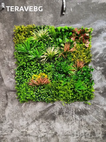 Изкуствено озеленяване по проект 