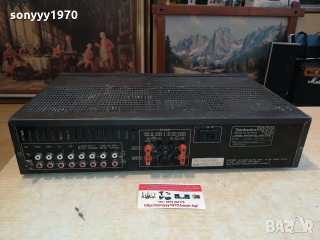 TECHNICS SU-V45A 420W-MADE IN JAPAN-SWEDEN 3001221943, снимка 9 - Ресийвъри, усилватели, смесителни пултове - 35613430
