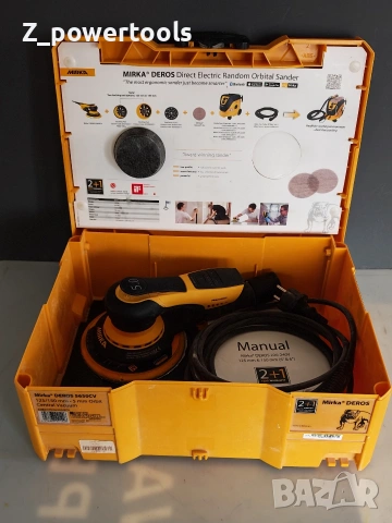 Mirka DEROS II 650 CV, 400 W, 150 мм Безчетков ексцентършлайф
