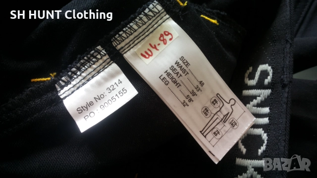 Snickers 3214 Canvas Trousers Holster Pockets Work Wear размер 48 / M работен панталон W4-89, снимка 16 - Панталони - 51966614