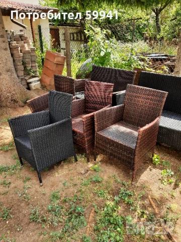 ратанови кресла и диванчета, снимка 2 - Градински мебели, декорация  - 51356053