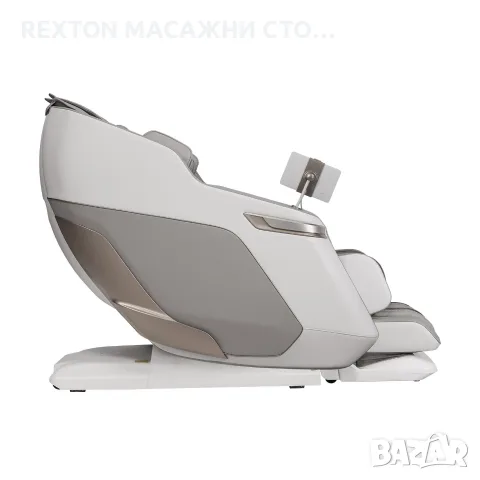 ПРОМОЦИЯ - Професионален Масажен Стол REXTON RT5653A с 4D сензорен механизъм и 25 масажни програми, снимка 3 - Масажори - 55843007