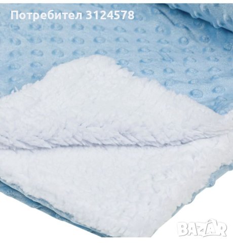 Бебешко одеялце, снимка 2 - Спално бельо и завивки - 40664808