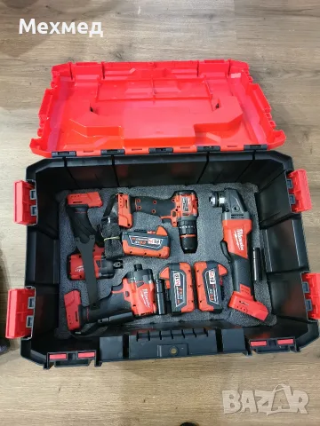 Комплект 6в1 Milwaukee M18 fuel, снимка 3 - Бормашини - 56484781