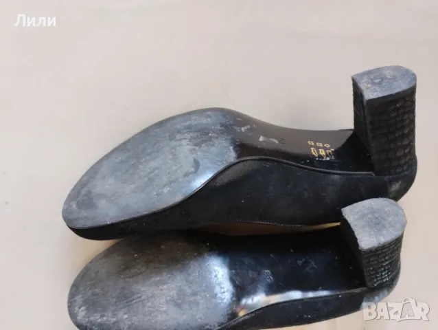 дамски черни обувки , снимка 2 - Дамски обувки на ток - 50141932