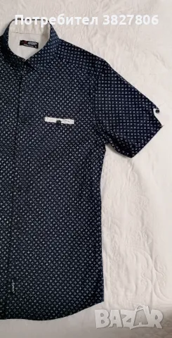 Мъжка спортно елегантна риза, снимка 2 - Ризи - 49808298