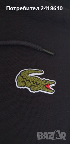 Lacoste Loose Fit Hoodie Unisex  XS НОВО! ОРИГИНАЛ! Мъжка Качулка, снимка 10 - Суичъри - 52447528