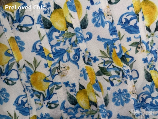 Късо шарено бюстие , снимка 2 - Корсети, бюстиета, топове - 52690046