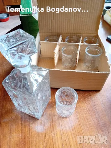 сервиз за уиски, снимка 3 - Сервизи - 49349622