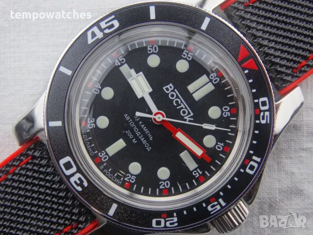 ВОСТОК АМФИБИЯ АВТОМАТИЧЕН ref: 13006В, снимка 14 - Мъжки - 56331475