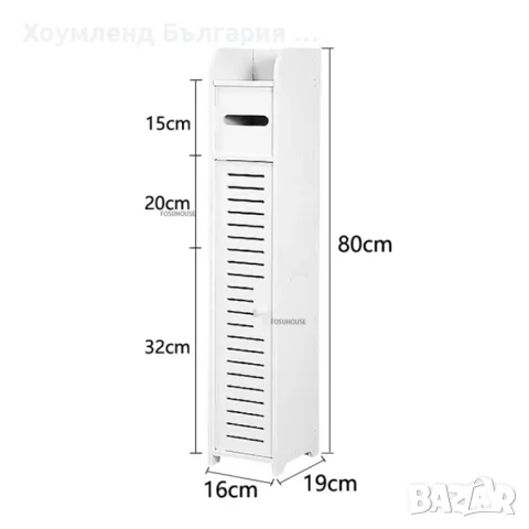 Шкаф органайзер за, баня, пералня, тоалетна коридор, снимка 10 - Шкафове - 48770152