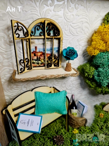 Декоративно пано "В долината Салинас…“, снимка 4 - Декорация за дома - 52413596