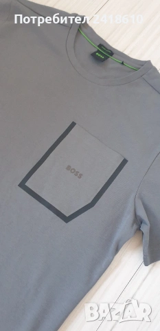 Hugo Boss Luxury Cotton Mens Size L НОВО! ОРИГИНАЛ! Мъжка Тениска