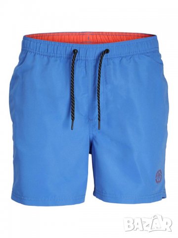 JACK & JONES Плувни шорти JPSTFIJI JJSWIM SOLID SN LY, снимка 2 - Бански - 40215311