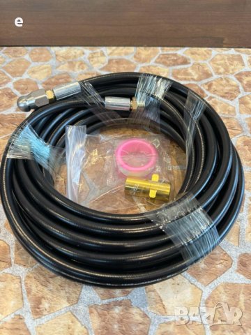 Маркуч за отпушване и почистване на канализация за всички видове водоструйки 10м. и 20м., снимка 5 - Други инструменти - 40306923