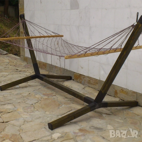 Хамак тип Бразилски размери 200 см*140 см, снимка 6 - Градински мебели, декорация  - 52399176