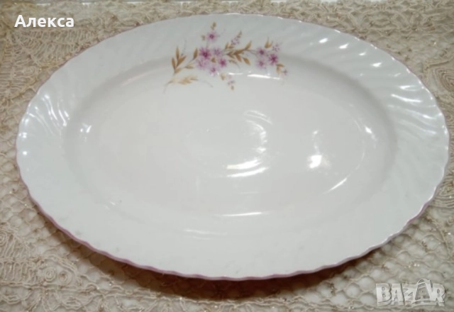 Български порцелан , снимка 4 - Чинии - 51931247