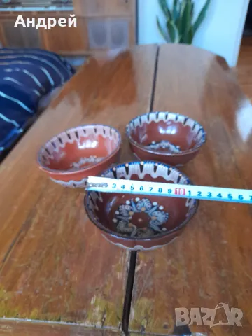 Стара керамична паница,паници #3, снимка 6 - Други ценни предмети - 48455452