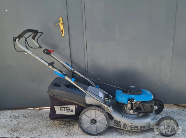 Самоходна бензинова косачка Güde Big Wheeler немско качество, снимка 2 - Градинска техника - 54127256
