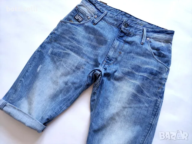 G-star Аrc 3D Loose Tapered 1/2 - W30 - оригинални мъжки къси дънкови панталони , снимка 7 - Къси панталони - 50405695