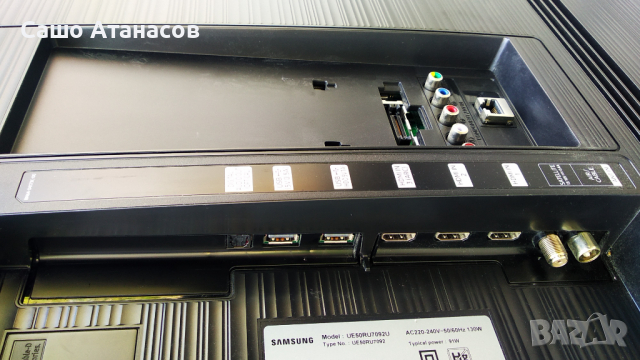 SAMSUNG UE50RU7092U със счупена матрица ,BN44-00932Q ,BN41-02703A ,CY-NN050HGAV1V ,Y19 VNB SILVER, снимка 4 - Части и Платки - 36426461