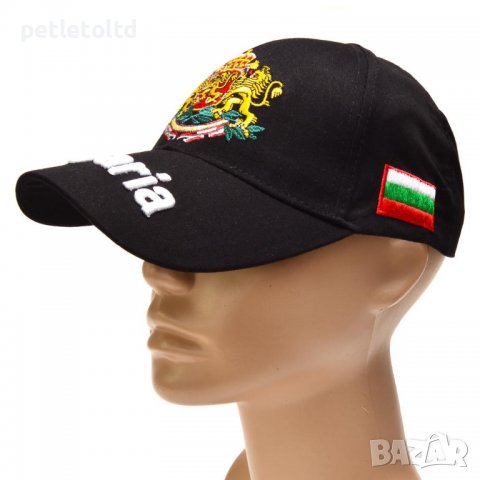Шапка с козирка, с ГЕРБ на Р. България и надпис Bulgaria , снимка 4 - Шапки - 36814944