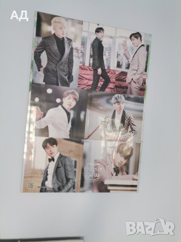 Оригинални плакати на BTS , снимка 2 - Списания и комикси - 38150001