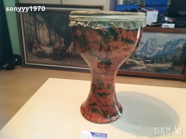 КЕРАМИЧНА ТАРАМБУКА-40Х24СМ, снимка 9 - Колекции - 29233904