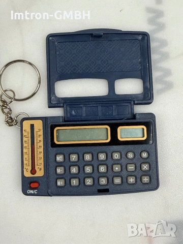 Ключодържател , портативен калкулатор с вграден термометър