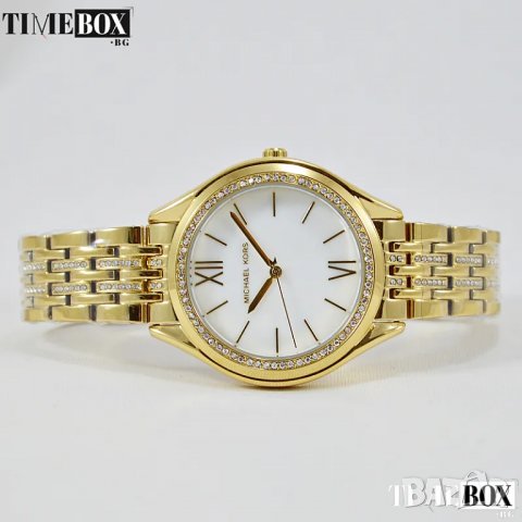 Michael Kors MK7078 Mindy Yellow Gold. Нов дамски часовник, снимка 3 - Дамски - 38749925