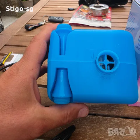 НОВА Електрическа помпа за балони 600W (Folat) за парти украси и арки , снимка 4 - Декорация - 56162537