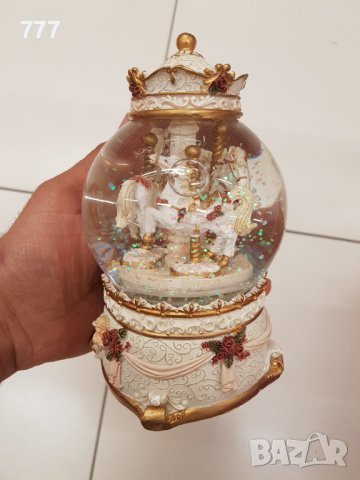 Музикално въртящо  преспапие, снимка 3 - Декорация за дома - 38837111