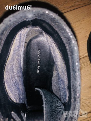 Оригинални обувки CALVIN KLEIN естествена кожа, снимка 5 - Дамски ежедневни обувки - 32186833