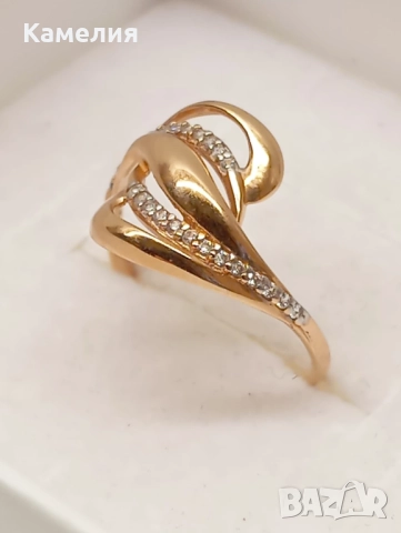 Руско злато , снимка 10 - Пръстени - 51932143