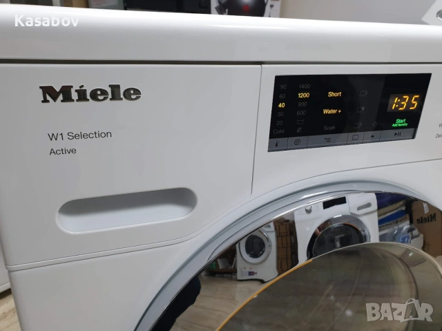 Miele W1 Excellence Active Пералня Миеле 12м Гаранция, снимка 14 - Перални - 53278624