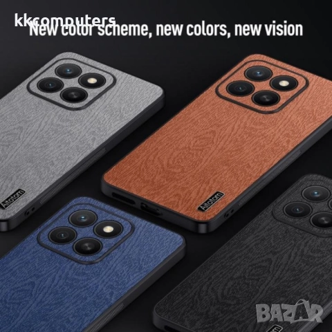 Honor X8c Удароустойчив ENKAY Кожен Калъф и Протектор