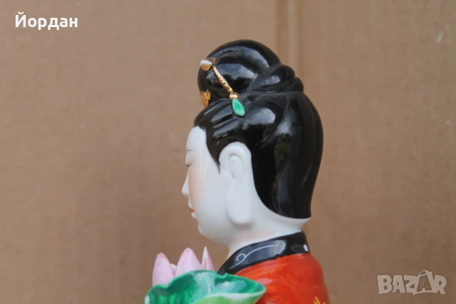 Китайска порцеланова фигура, снимка 6 - Колекции - 50728237